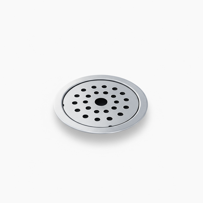 5x5 Inch Stainless Steel Locking Floor Drain Jali – Anti-Clog Cover( ROUND 121-H )
