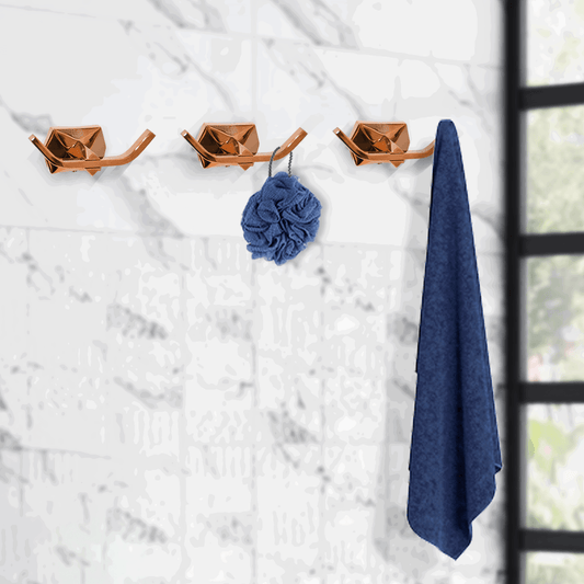 Gloria Rose Gold Coat Hook – Stylish & Durable Wall Hook for Home - D&B Bathware