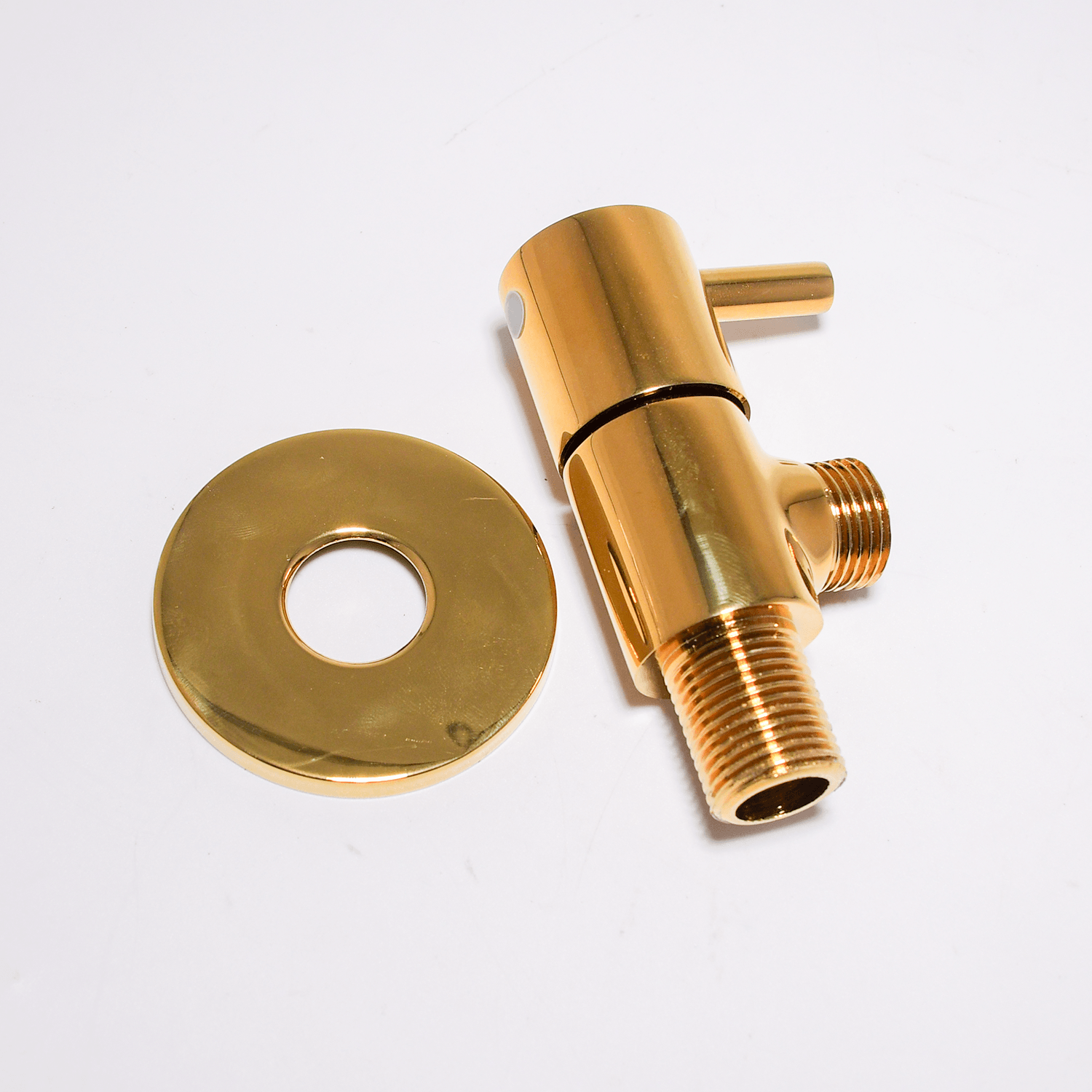 Roma Angle Valve (Empire Gold): Elegant Plumbing Accessory - D&B Bathware