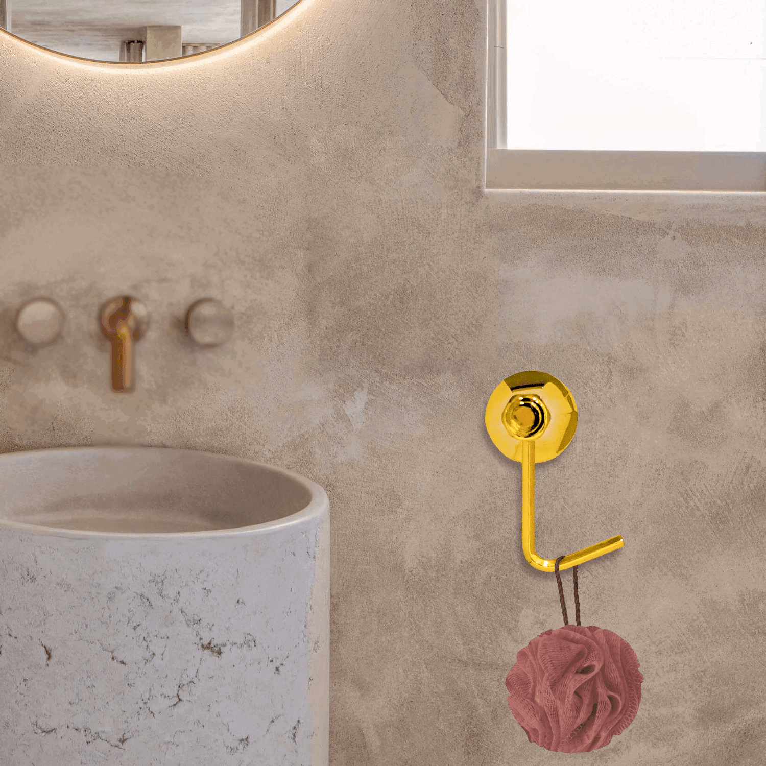 Gold Coat Hook or Robe Hook for Bathroom Accessories – Elegant & Functional Design - D&B Bathware