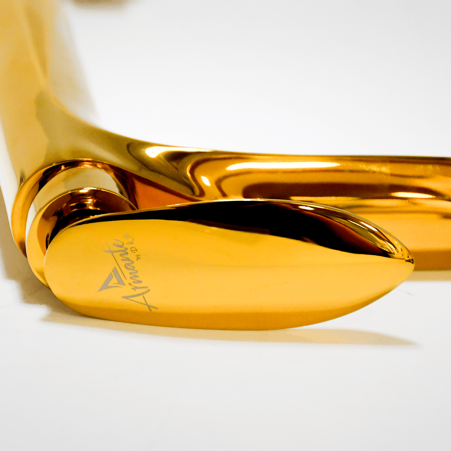 Gold Extended Tall Pillar Tap | Stylish & Durable Bathroom Tap for Modern Basins - D&B Bathware