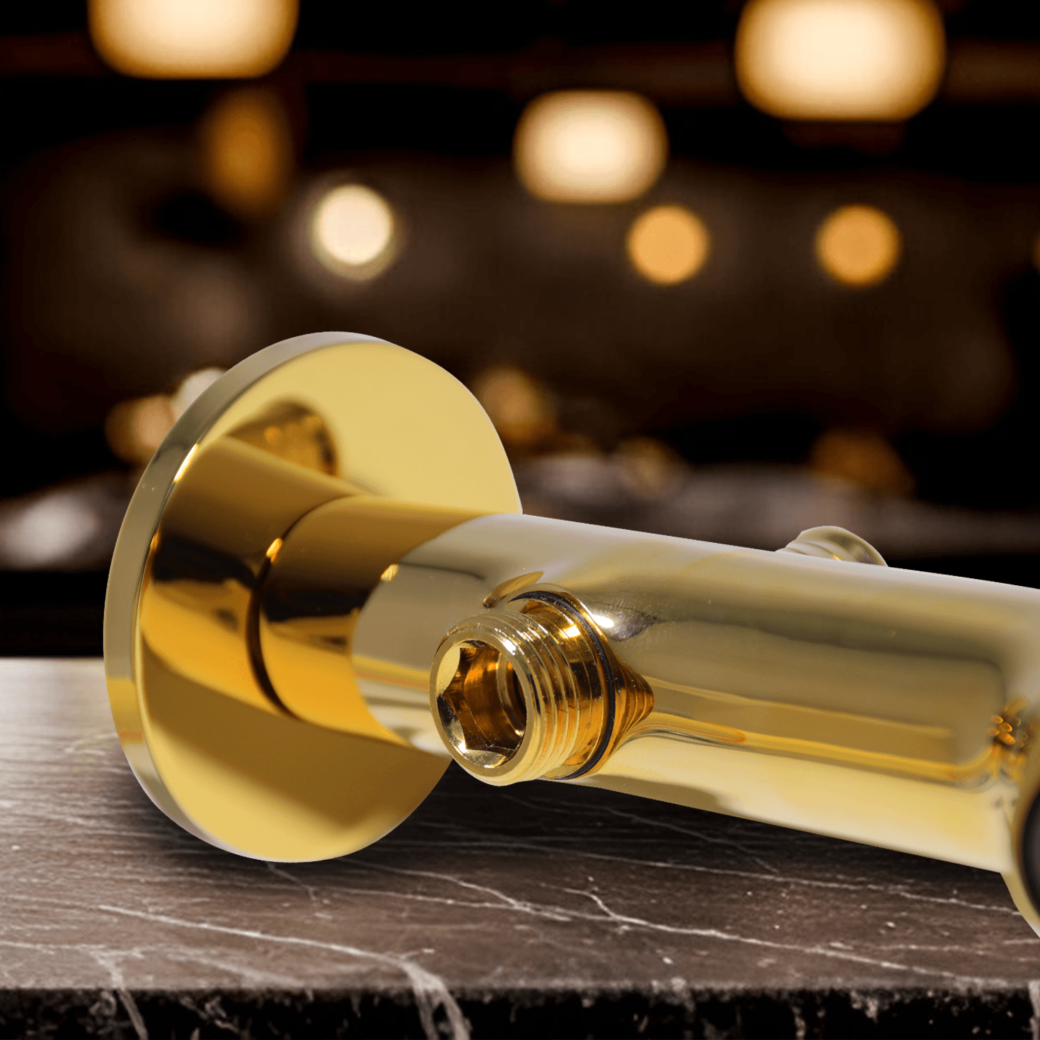 Tip Top Spout (Empire Gold): Elegant & Modern Design - D&B Bathware