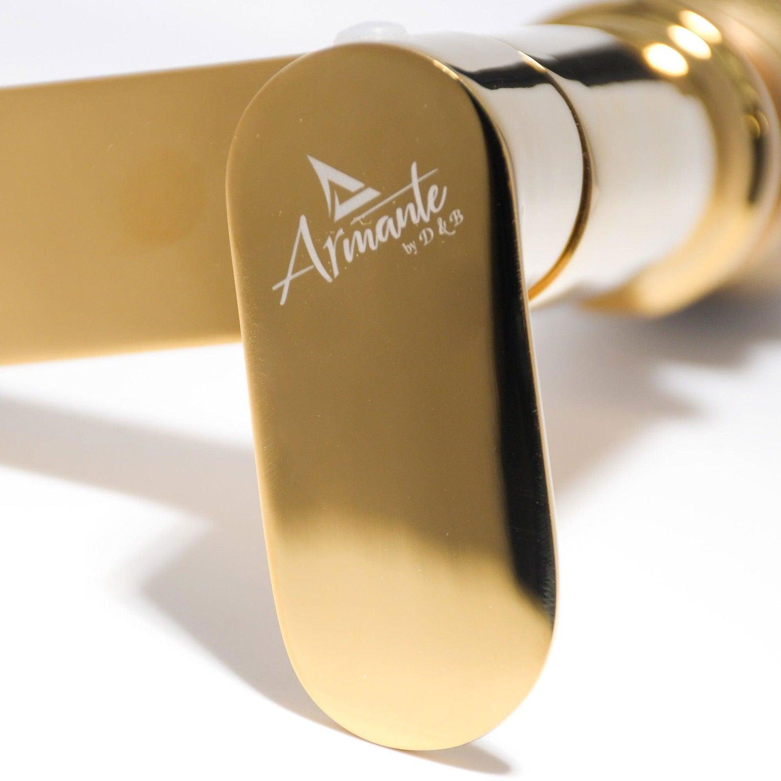 Ivano Short Basin Mixer Gold – Premium 1260g Bathroom Faucet for Luxury - D&B Bathware