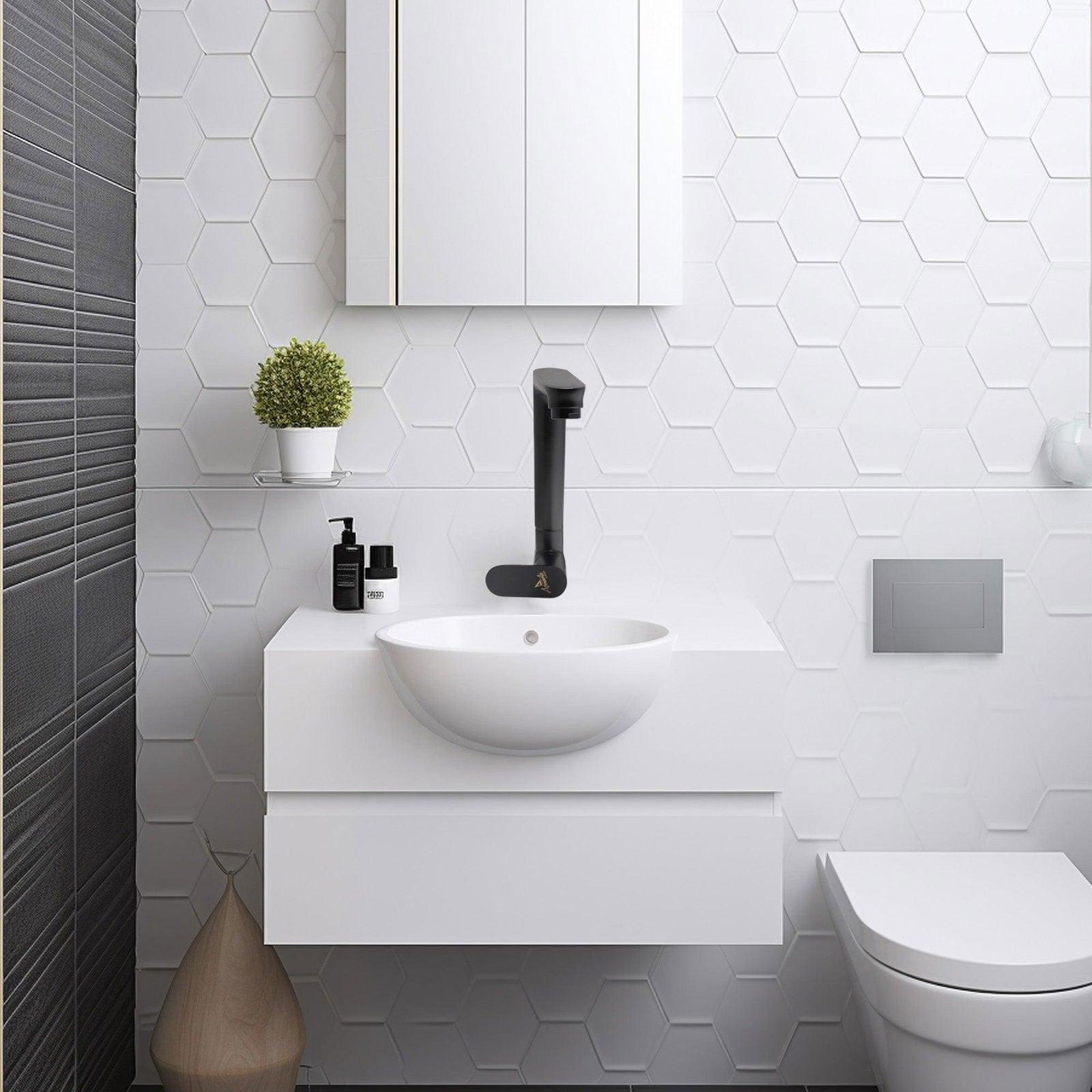 Ivano Sink Cock Black – Durable & Stylish Faucet for Modern Kitchens and Bathrooms - D&B Bathware