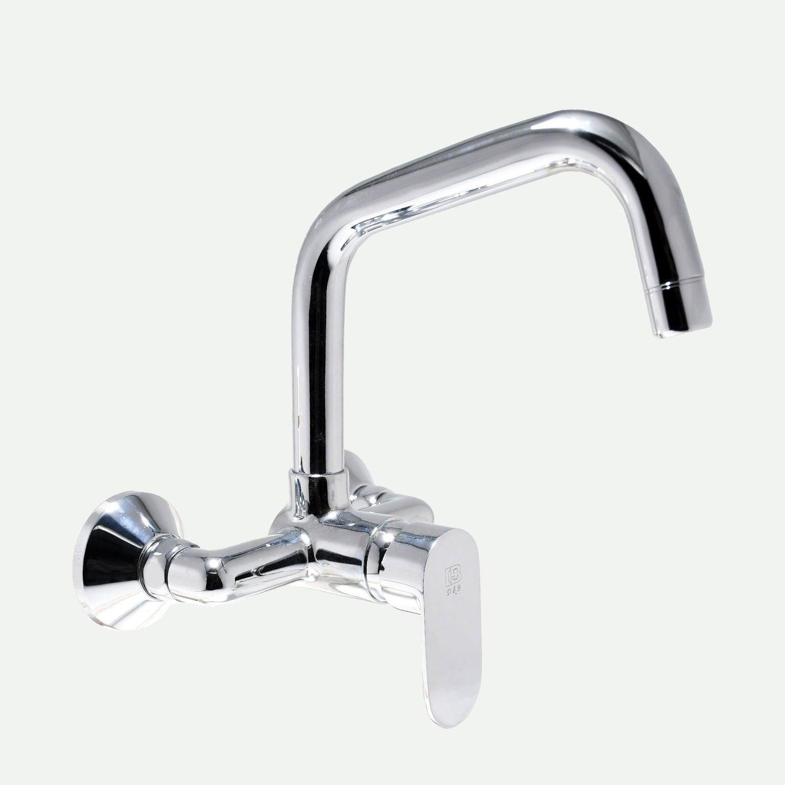 Kitchen Sink Mixer Single Lever Wall Mounted (Long Pipe) Ivano Series | Premium Modern Faucet - D&B Bathware