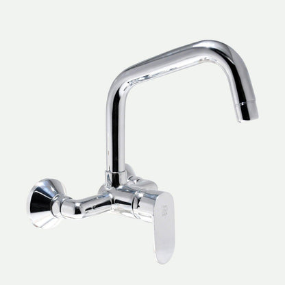 Kitchen Sink Mixer Single Lever Wall Mounted (Long Pipe) Ivano Series | Premium Modern Faucet - D&B Bathware