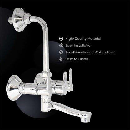 WALL MIXER 2 IN 1 (WITH L- BAND) - D&B Bathware