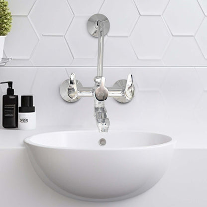 WALL MIXER 2 IN 1 (WITH L- BAND) - D&B Bathware