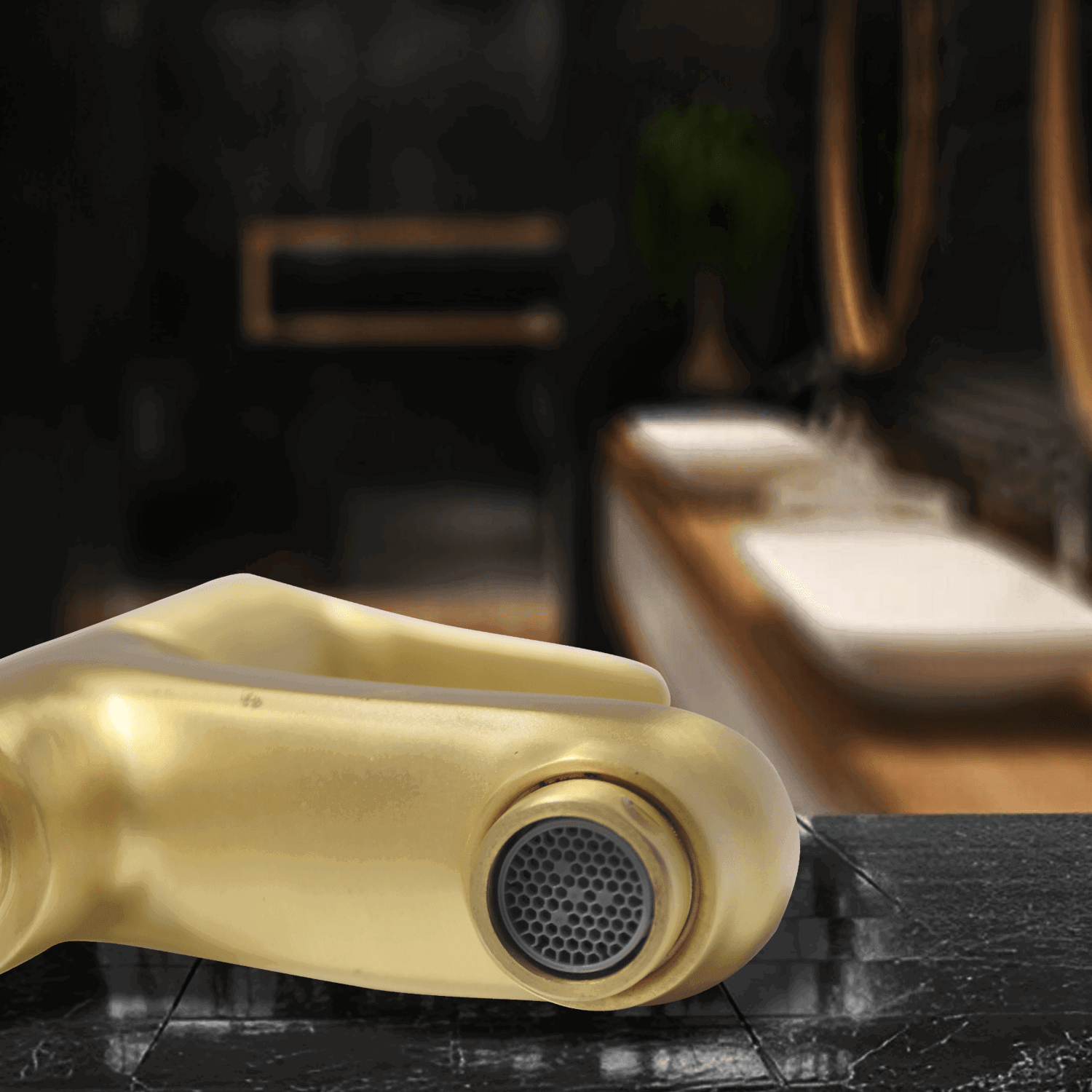 Lazzaro Brushed 2 Way Bib Cock - Premium Quality & Stylish Bathroom Faucet - D&B Bathware