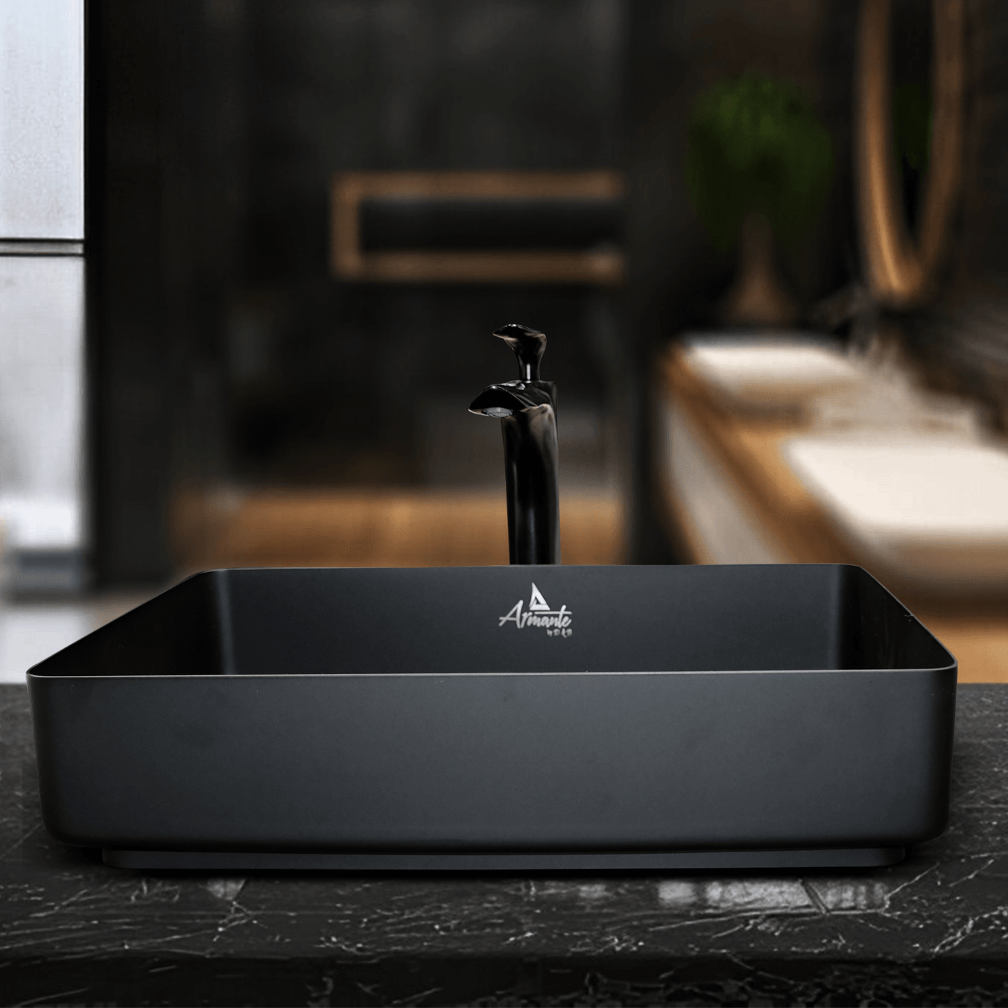 Metallic Wash Basins - Beast Black | Luxurious Bathroom Fixtures - D&B Bathware