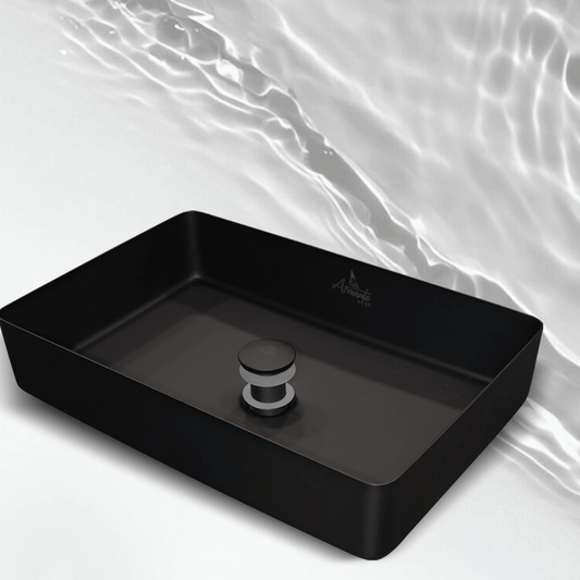 Metallic Wash Basins - Beast Black | Luxurious Bathroom Fixtures - D&B Bathware