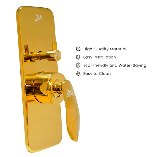 Nautica Upper Parts High Flow Diverter 46mm - Gold | Premium Bathroom Diverter | DB Bathware - D&B Bathware