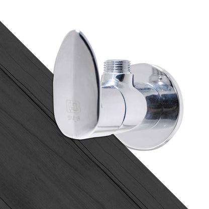 NAUTICA Brass Angle Valve with Flange – Durable Tap, Stylish Angle cock - D&B Bathware
