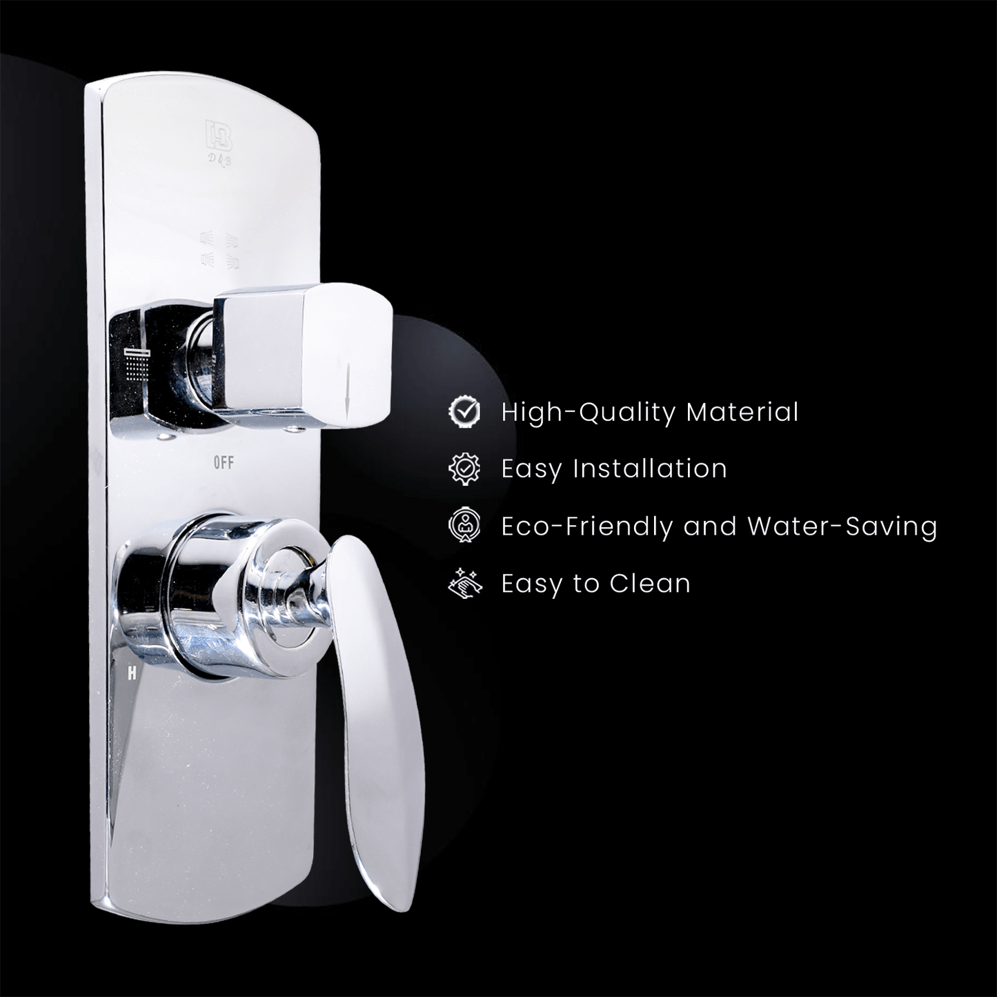 NAUTICA HYDRA 3600 Turbo 3 Outlet Upper Part 1 - Advanced Bathroom Diverter for Tap & Shower Control - D&B Bathware