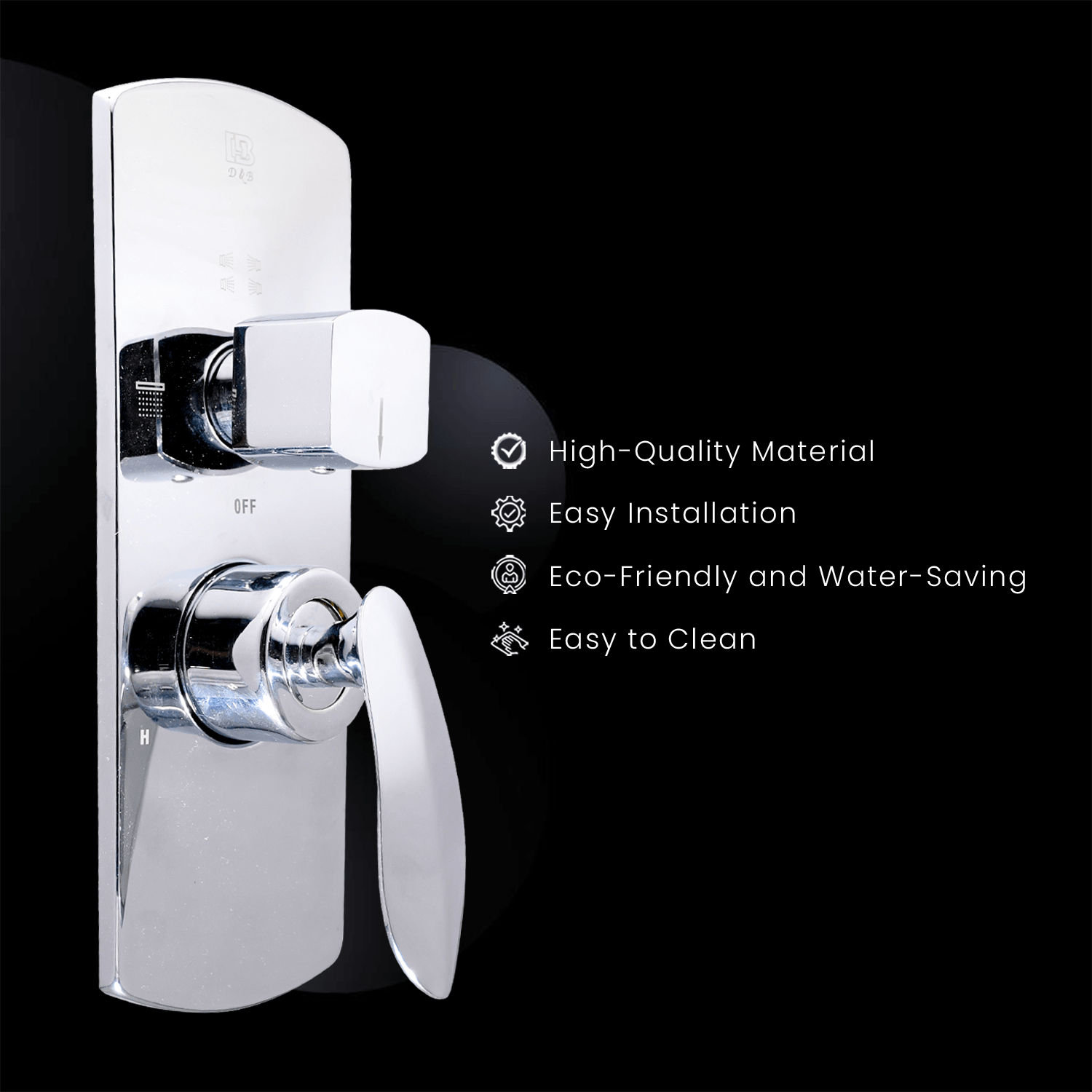 NAUTICA HYDRA 3600 Turbo 3 Outlet Upper Part 1 - Advanced Bathroom Diverter for Tap & Shower Control - D&B Bathware