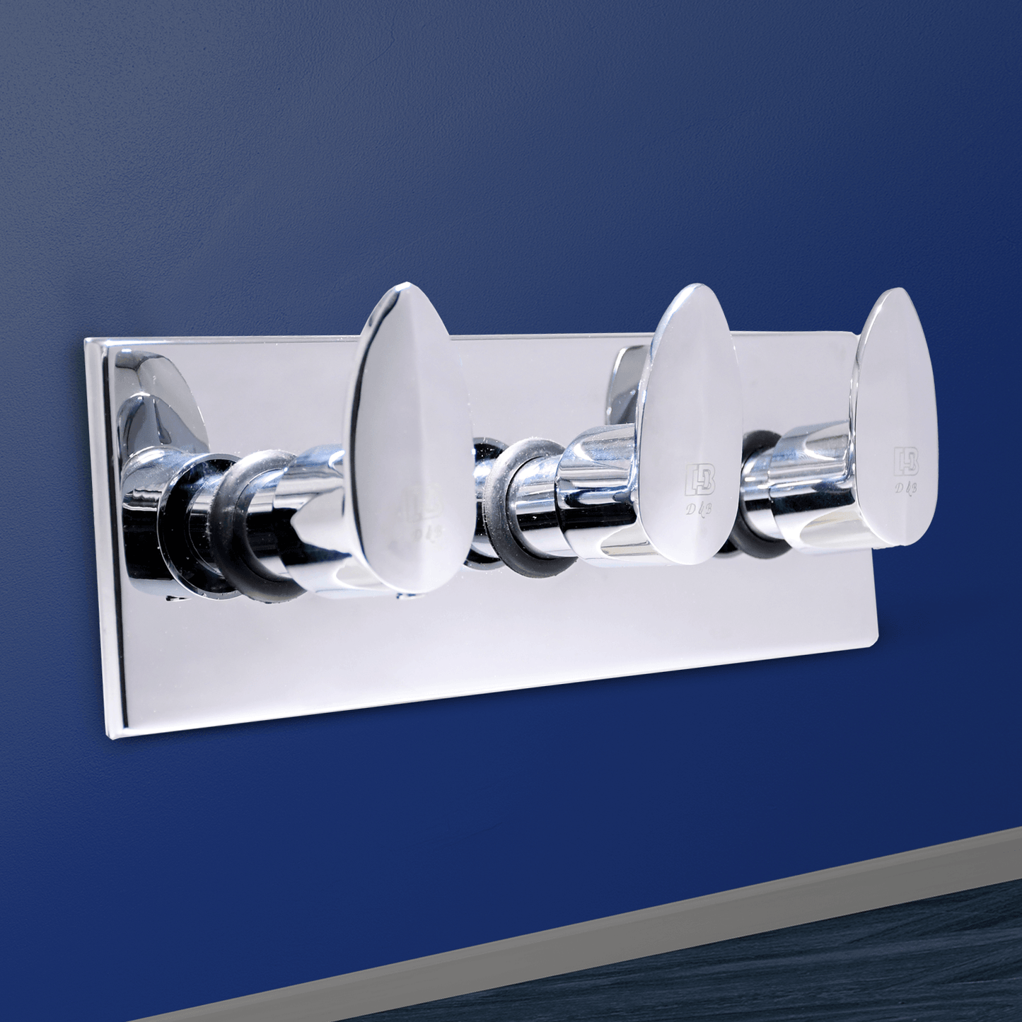 NAUTICA Hybrid Wall Mixer Upper Part - Advanced Bathroom Mixer for Tap and Shower Control - D&B Bathware