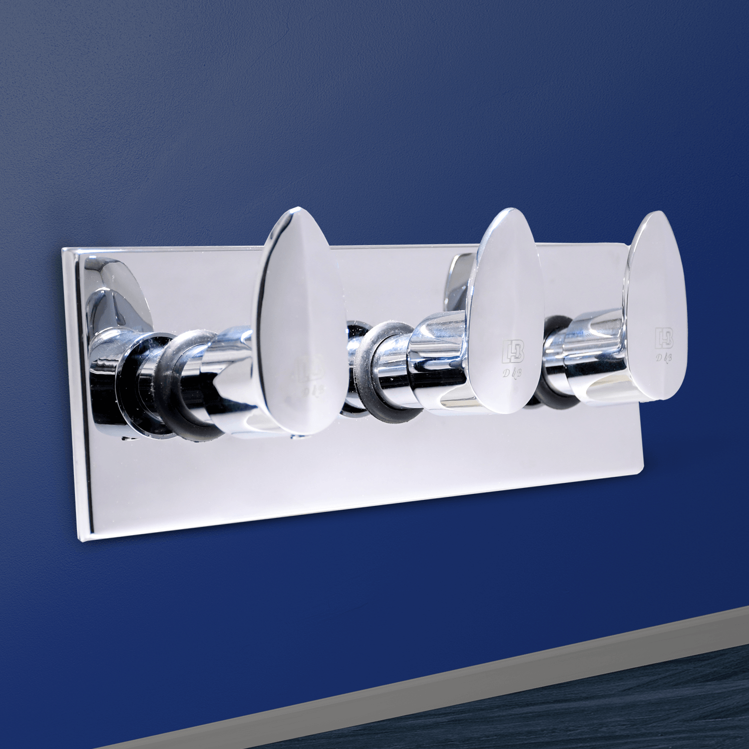 NAUTICA Hybrid Wall Mixer Upper Part - Advanced Bathroom Mixer for Tap and Shower Control - D&B Bathware