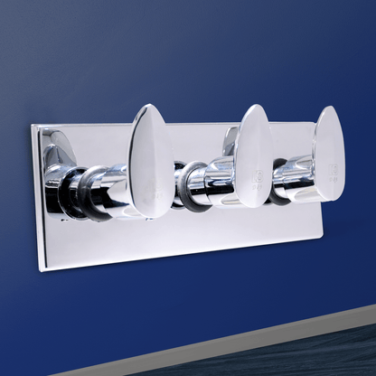 NAUTICA Hybrid Wall Mixer Upper Part - Advanced Bathroom Mixer for Tap and Shower Control - D&B Bathware