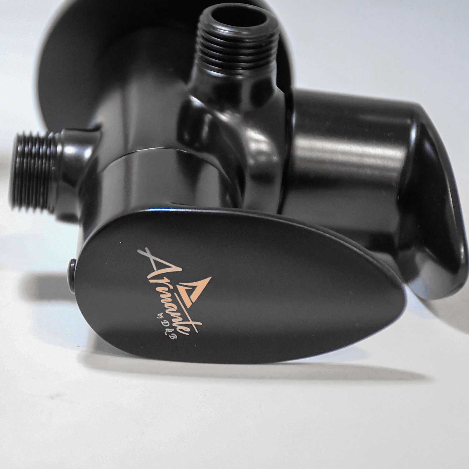 Nautica 2-Way Angle Valve - Black | Premium & Durable Bathroom Valve - D&B Bathware
