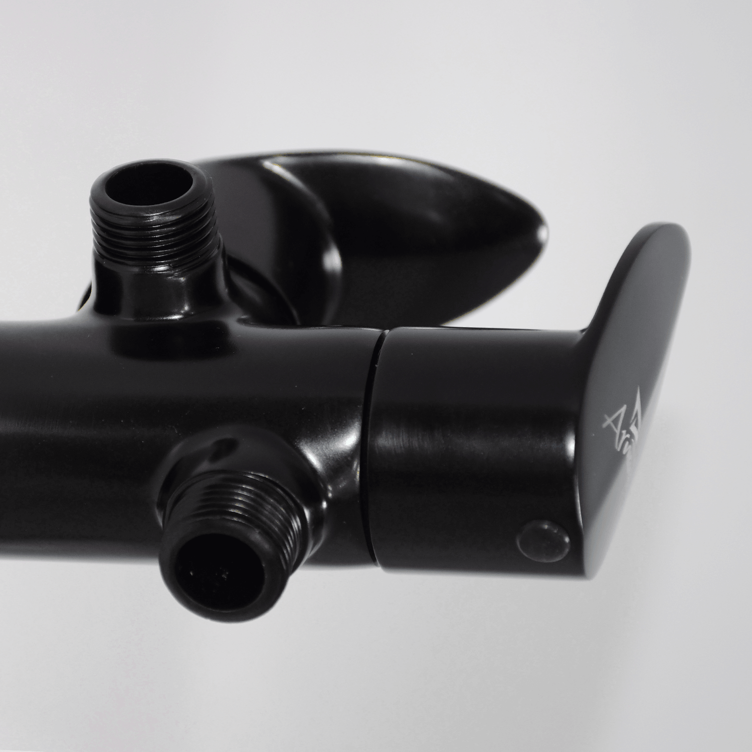 Nautica 2-Way Angle Valve - Black | Premium & Durable Bathroom Valve - D&B Bathware