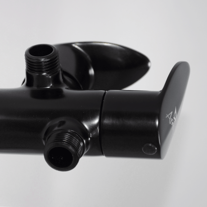 Nautica 2-Way Angle Valve - Black | Premium & Durable Bathroom Valve - D&B Bathware