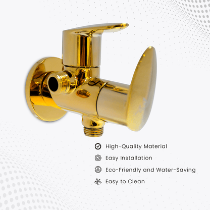 Nautica 2-Way Angle Valve - Gold | Premium Bathroom Valve - D&B Bathware