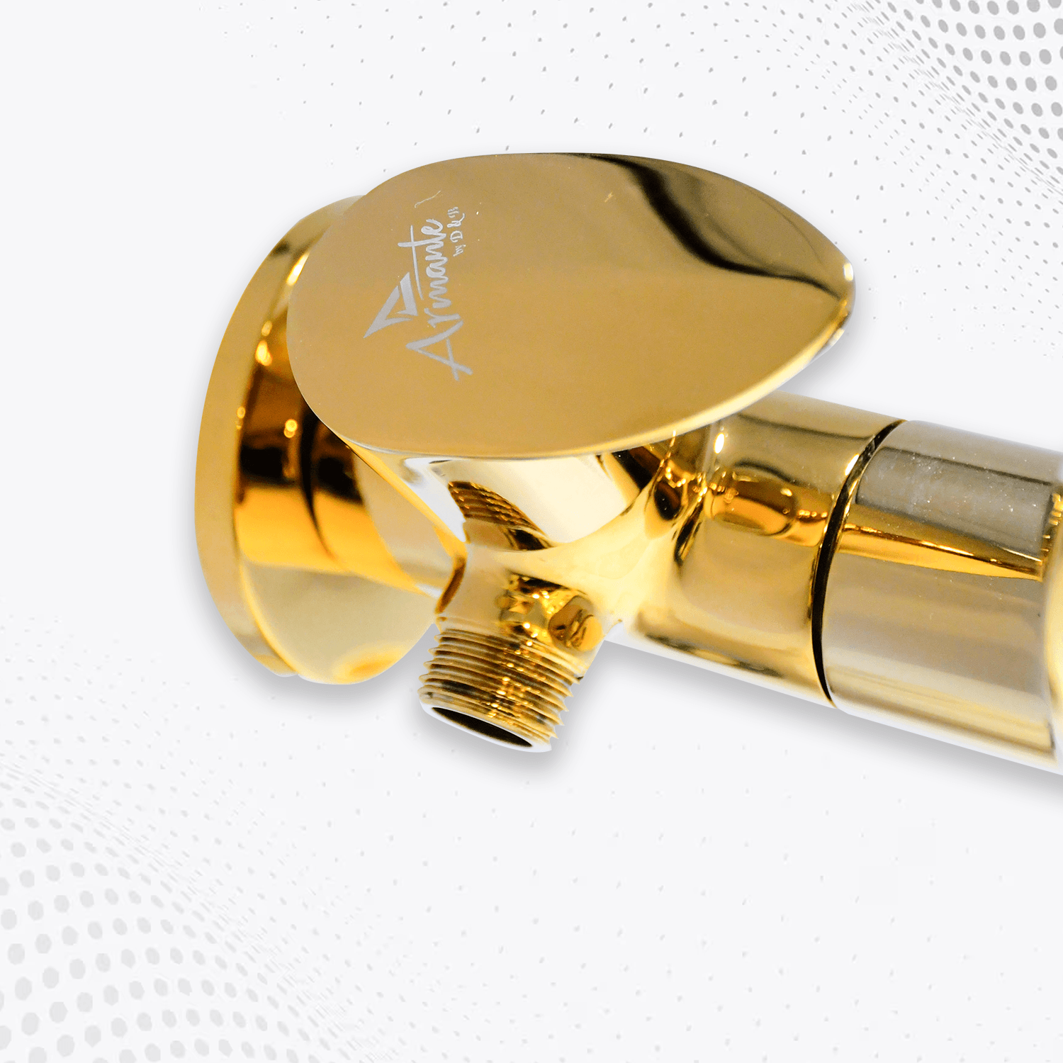 Nautica 2-Way Angle Valve - Gold | Premium Bathroom Valve - D&B Bathware