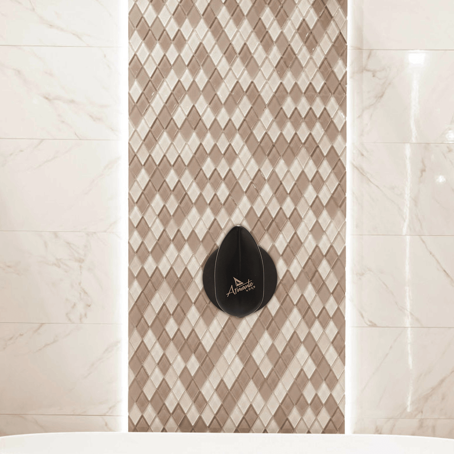 Nautica Angle Valve - Black | Modern & Durable Bathroom Valve - D&B Bathware