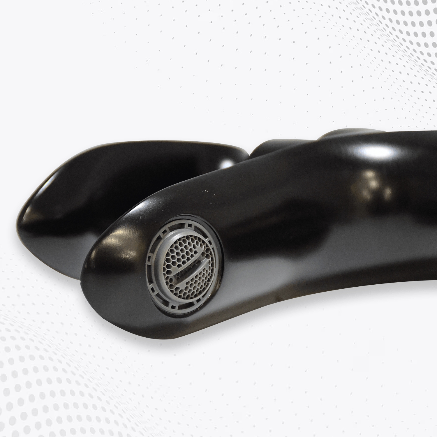 Nautica Pillar Cock - Black | Premium Bathroom Faucet - D&B Bathware