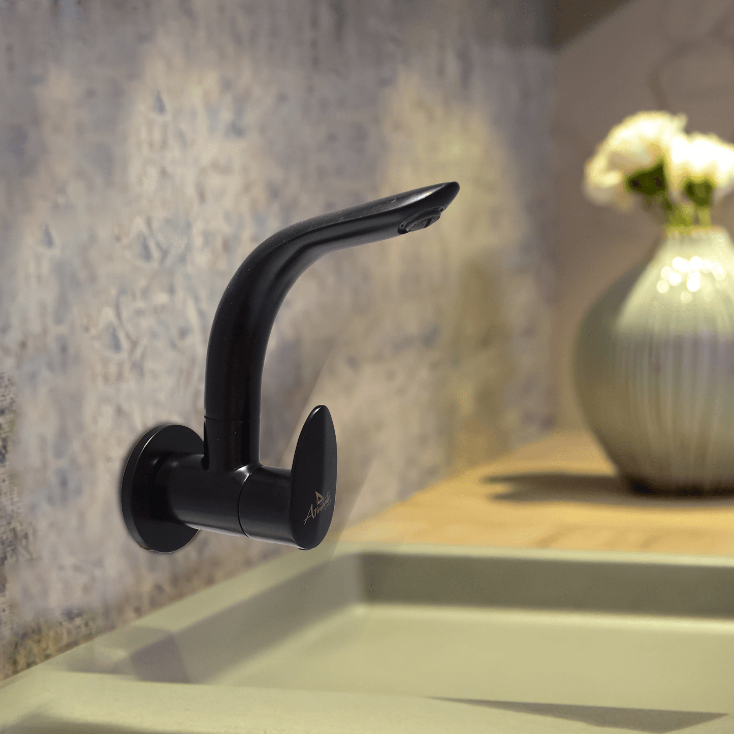 Nautica Sink Cock - Black | Modern & Durable Bathroom Faucet - D&B Bathware