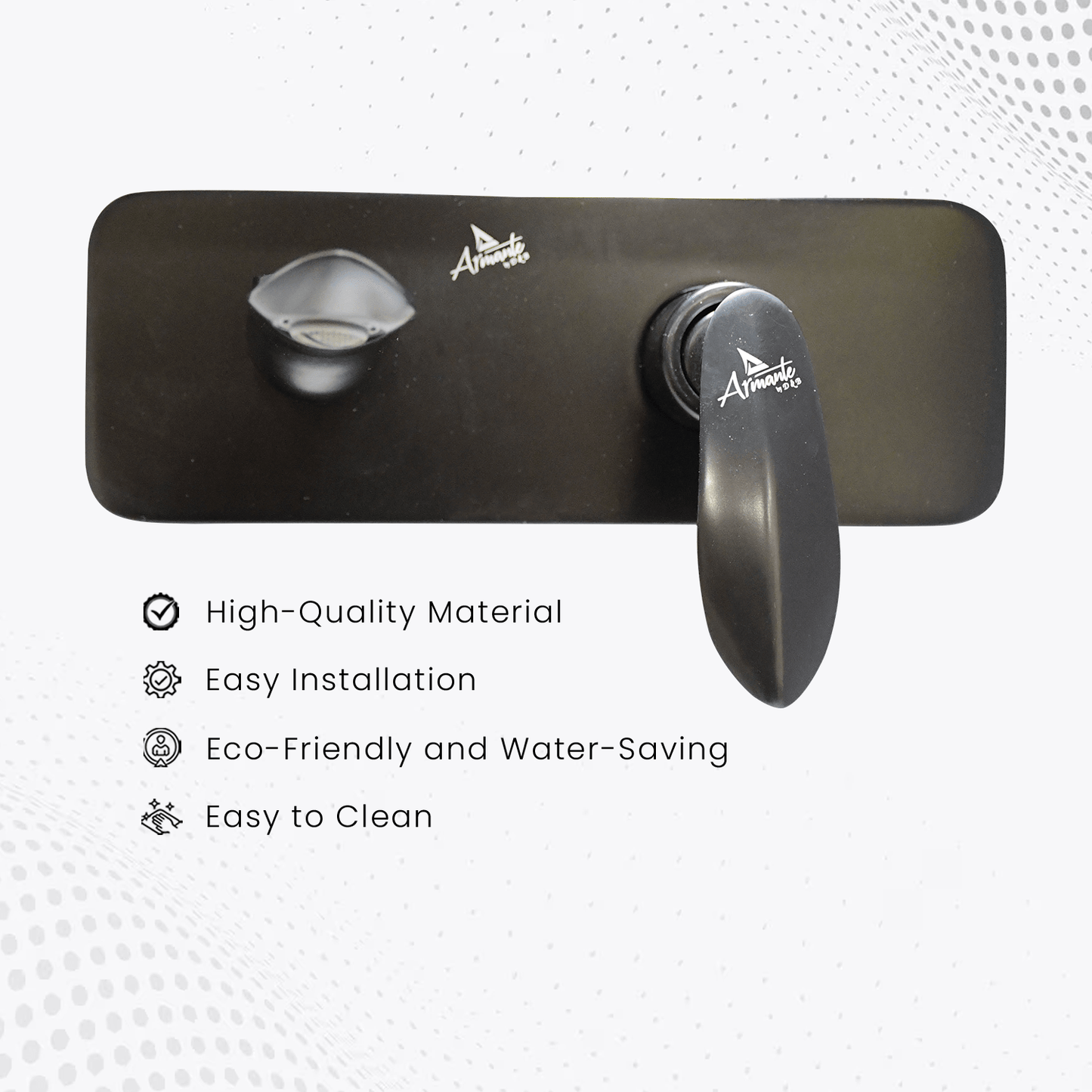 Nautica Swan Neck - Black | Elegant & Durable Bathroom Faucet - D&B Bathware