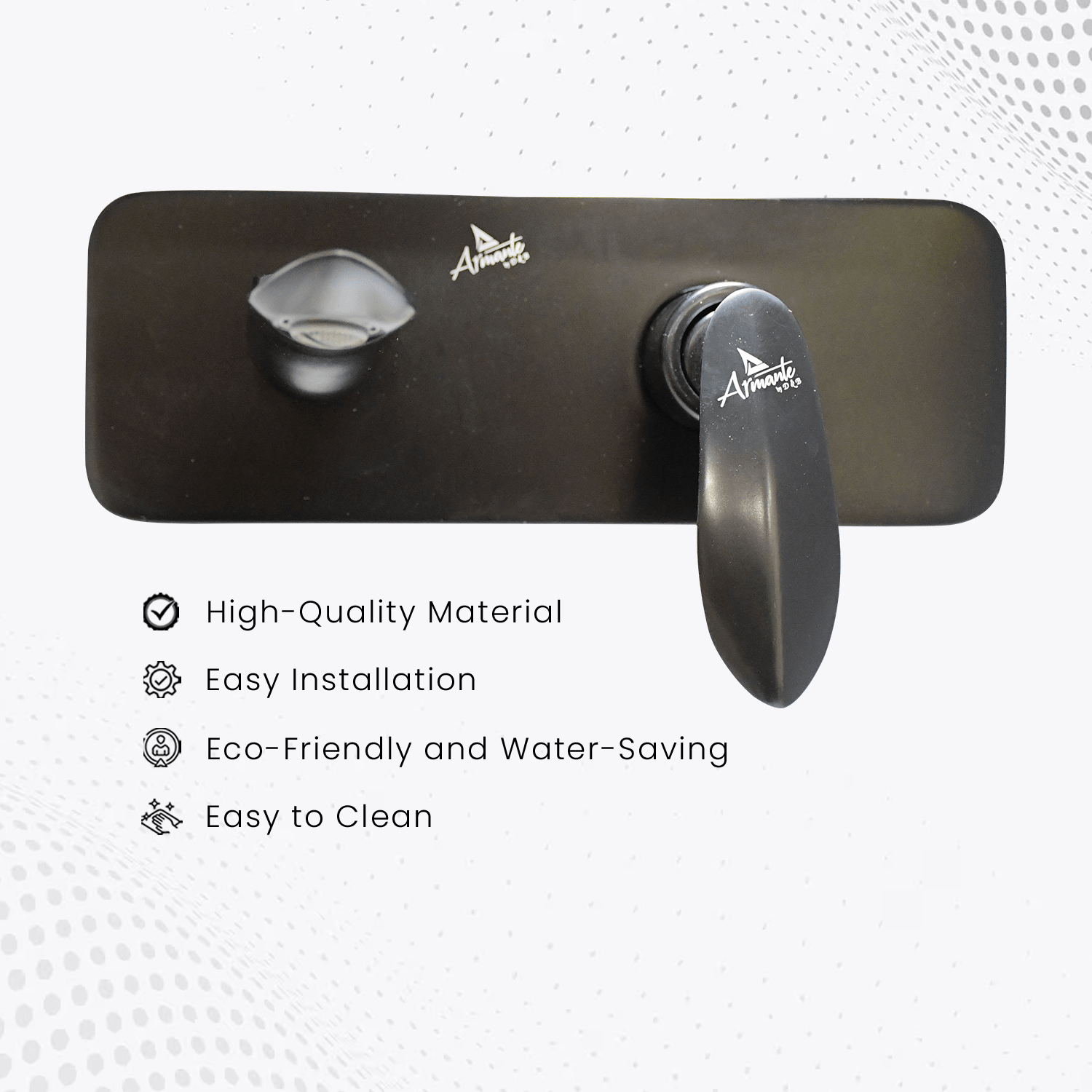 Nautica Swan Neck - Black | Elegant & Durable Bathroom Faucet - D&B Bathware