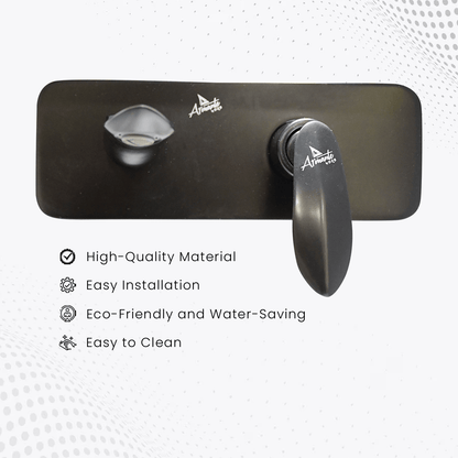 Nautica Swan Neck - Black | Elegant & Durable Bathroom Faucet - D&B Bathware