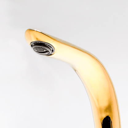 Nautica Swan Neck - Gold | Elegant & Premium Bathroom Faucet - D&B Bathware