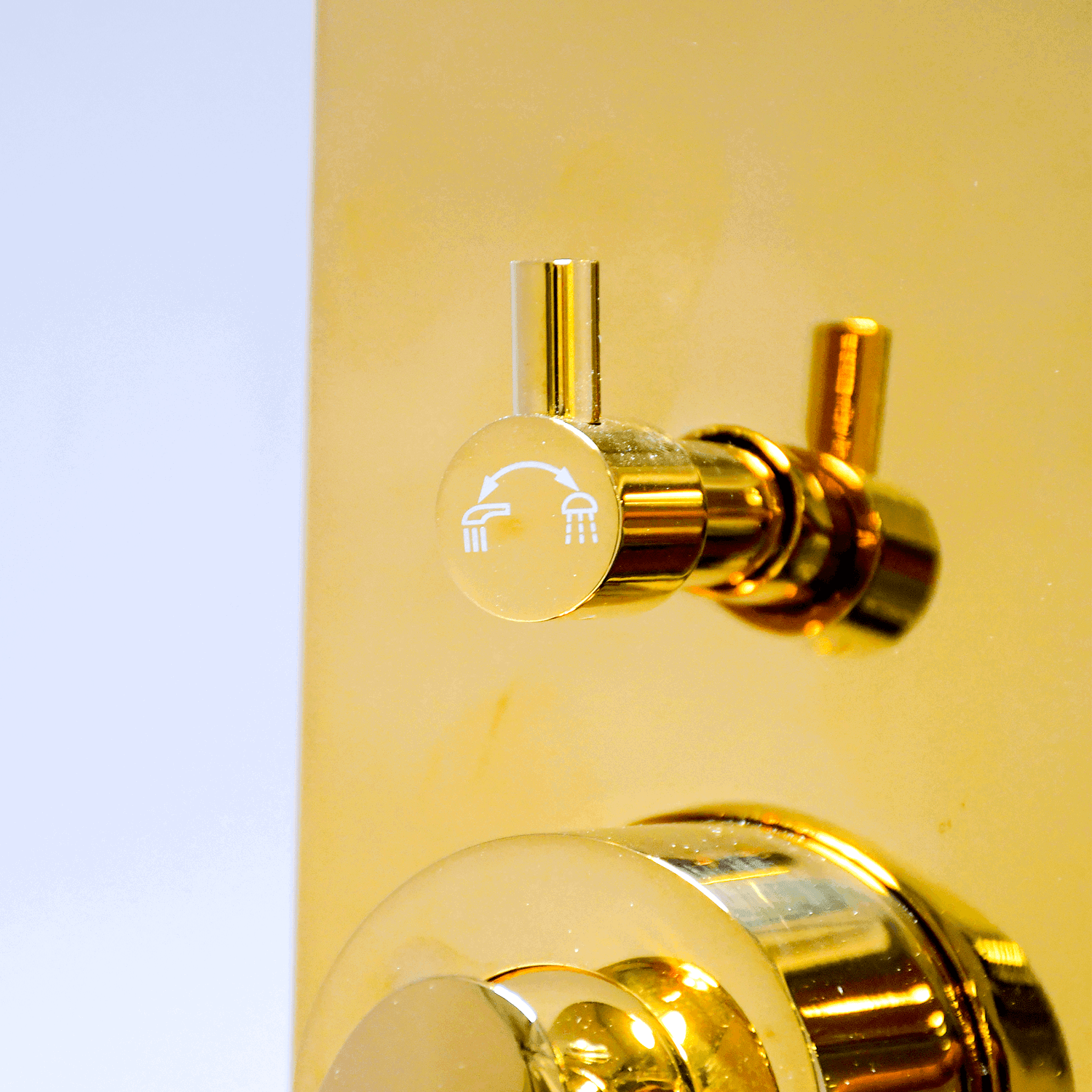 Nautica Upper Parts High Flow Diverter 46mm - Gold | Premium Bathroom Diverter | DB Bathware - D&B Bathware