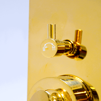 Nautica Upper Parts High Flow Diverter 46mm - Gold | Premium Bathroom Diverter | DB Bathware - D&B Bathware