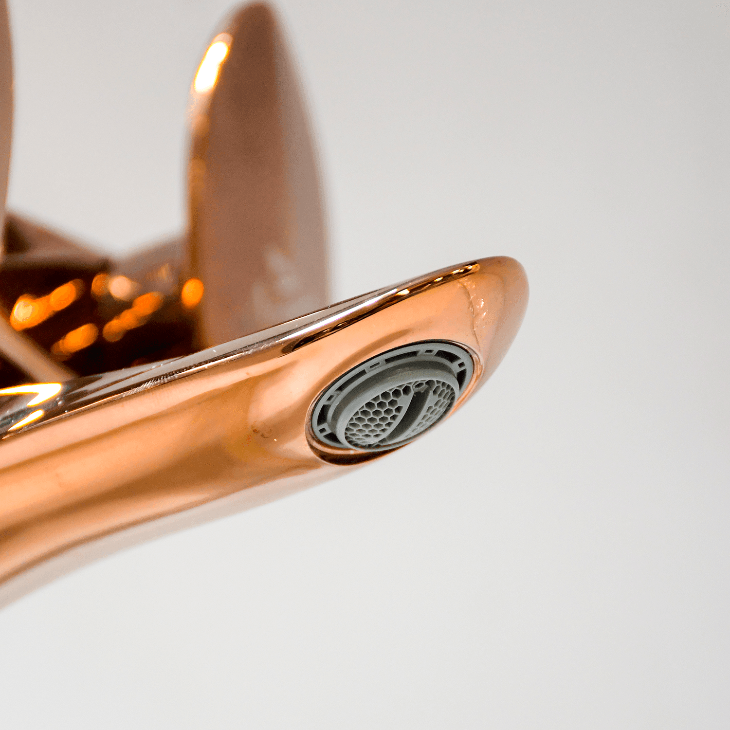Nautica Wall Mixer 2-in-1 with L Band - Rose Gold | Premium Bathroom Fixture - D&B Bathware