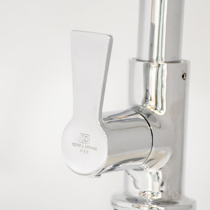 PICCOLO Single Lever Swan Neck Cock Tap – Ideal for Bathroom & Kitchen Form Flow