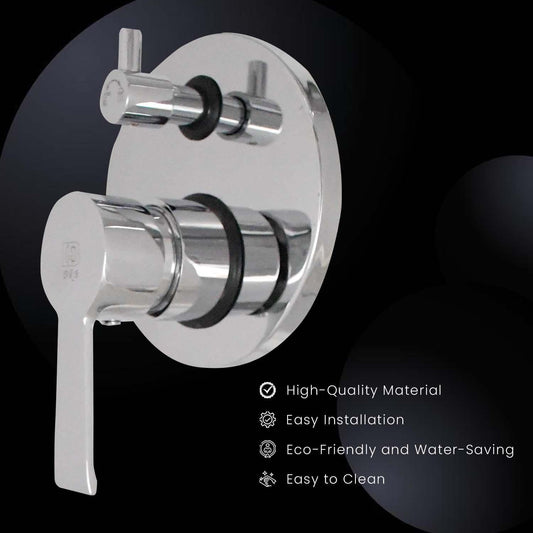PICCOLO Brass Diverter 46 mm 2 Inlet- UPPER PART Shower system - D&B Bathware