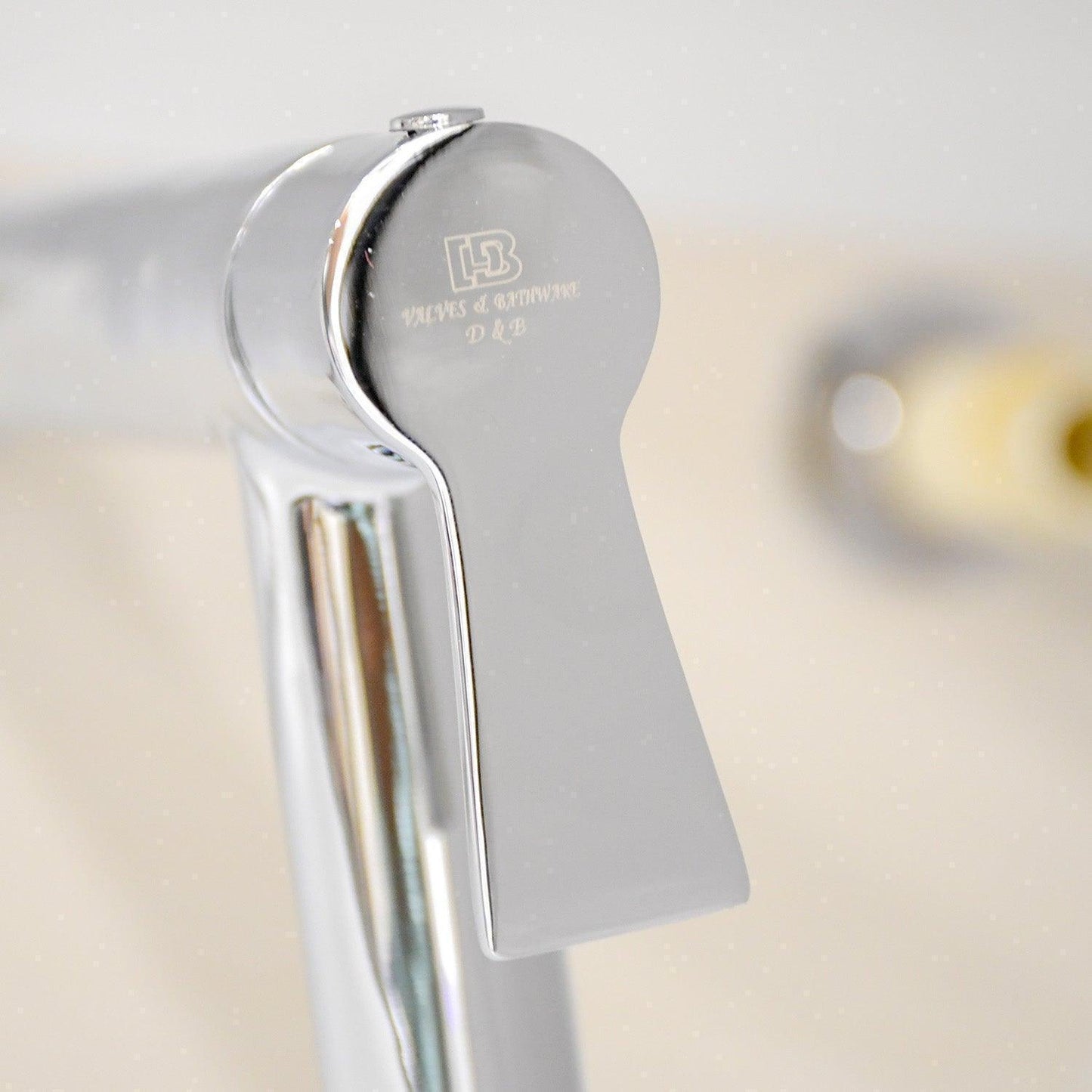 PICCOLO Brass Extended Tall Pillar Cock Tap - Ideal for Bath & Kitchen High Flow - D&B Bathware
