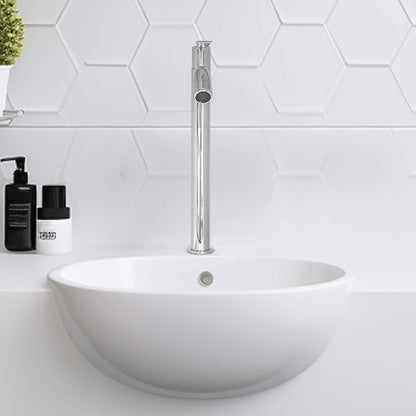 PICCOLO Brass Extended Tall Pillar Cock Tap - Ideal for Bath & Kitchen High Flow - D&B Bathware
