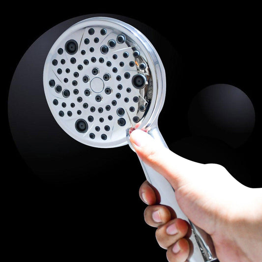 Premium 8 Gear/Functional Hand Shower With 1.5m Pipe And Wall Hook Shower Head - D&B Bathware