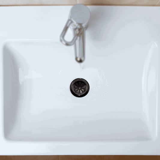 Premium Brass Wash Basin Drain Waste Coupling with Full Thread Design | Long-Lasting Grid Strainer for Efficient Drainage - D&B Bathware