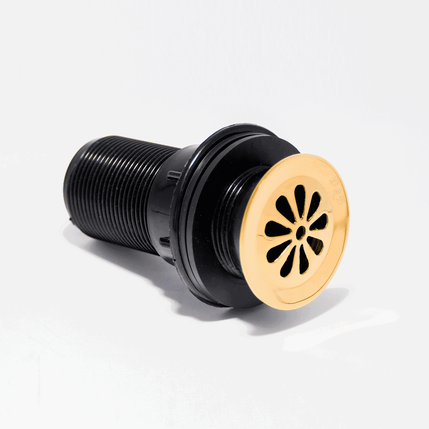 Premium Brass Wash Basin Drain Waste Coupling with Full Thread Design | Long-Lasting Grid Strainer for Efficient Drainage - D&B Bathware