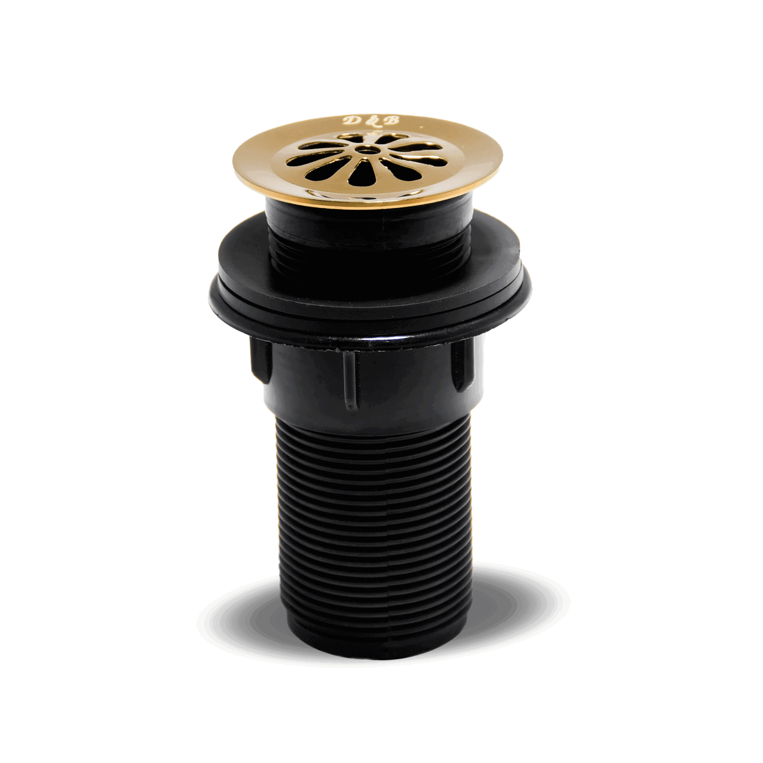 Premium Brass Wash Basin Drain Waste Coupling with Full Thread Design | Long-Lasting Grid Strainer for Efficient Drainage - D&B Bathware