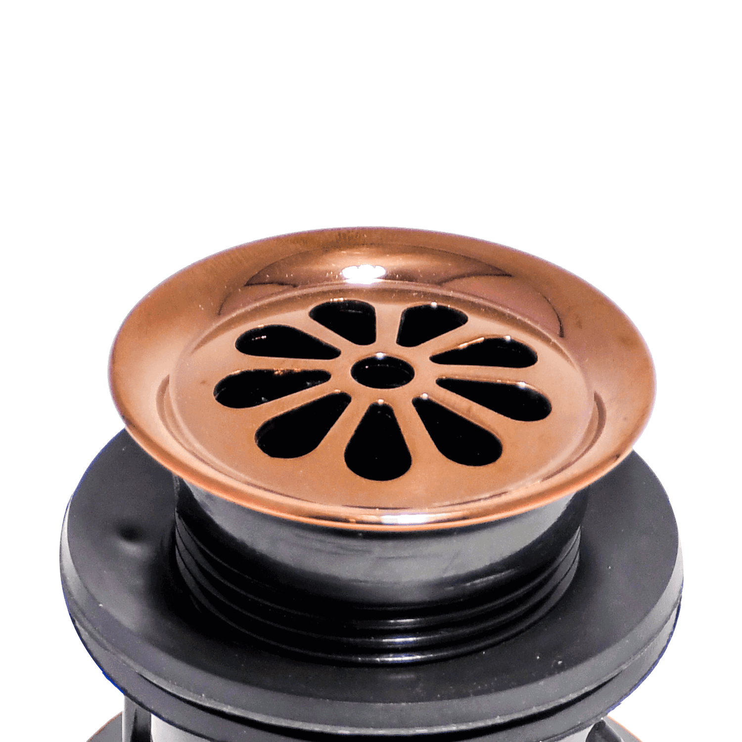 Premium Brass Wash Basin Drain Waste Coupling with Full Thread Design | Long-Lasting Grid Strainer for Efficient Drainage - D&B Bathware
