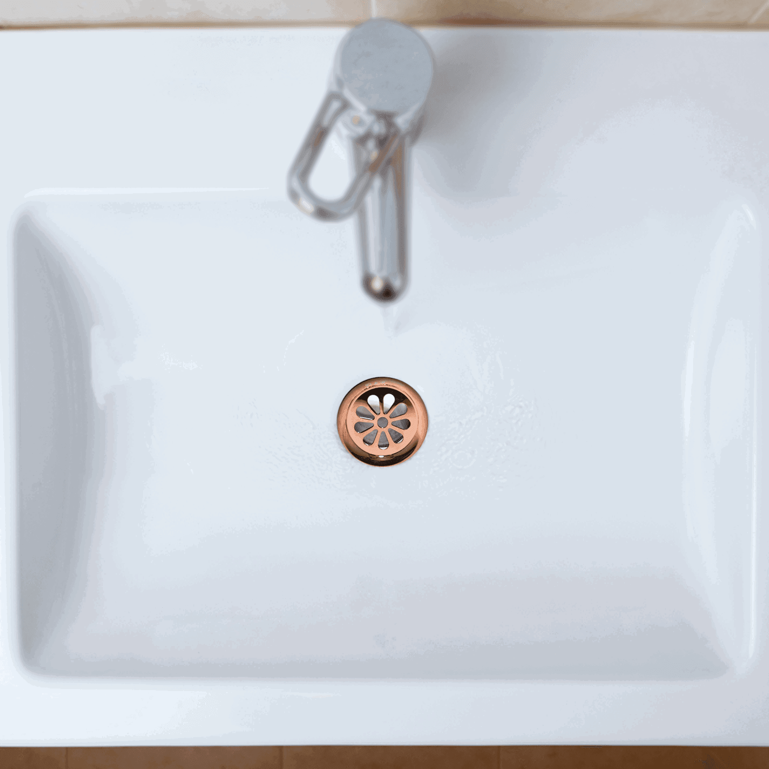 Premium Brass Wash Basin Drain Waste Coupling with Full Thread Design | Long-Lasting Grid Strainer for Efficient Drainage - D&B Bathware