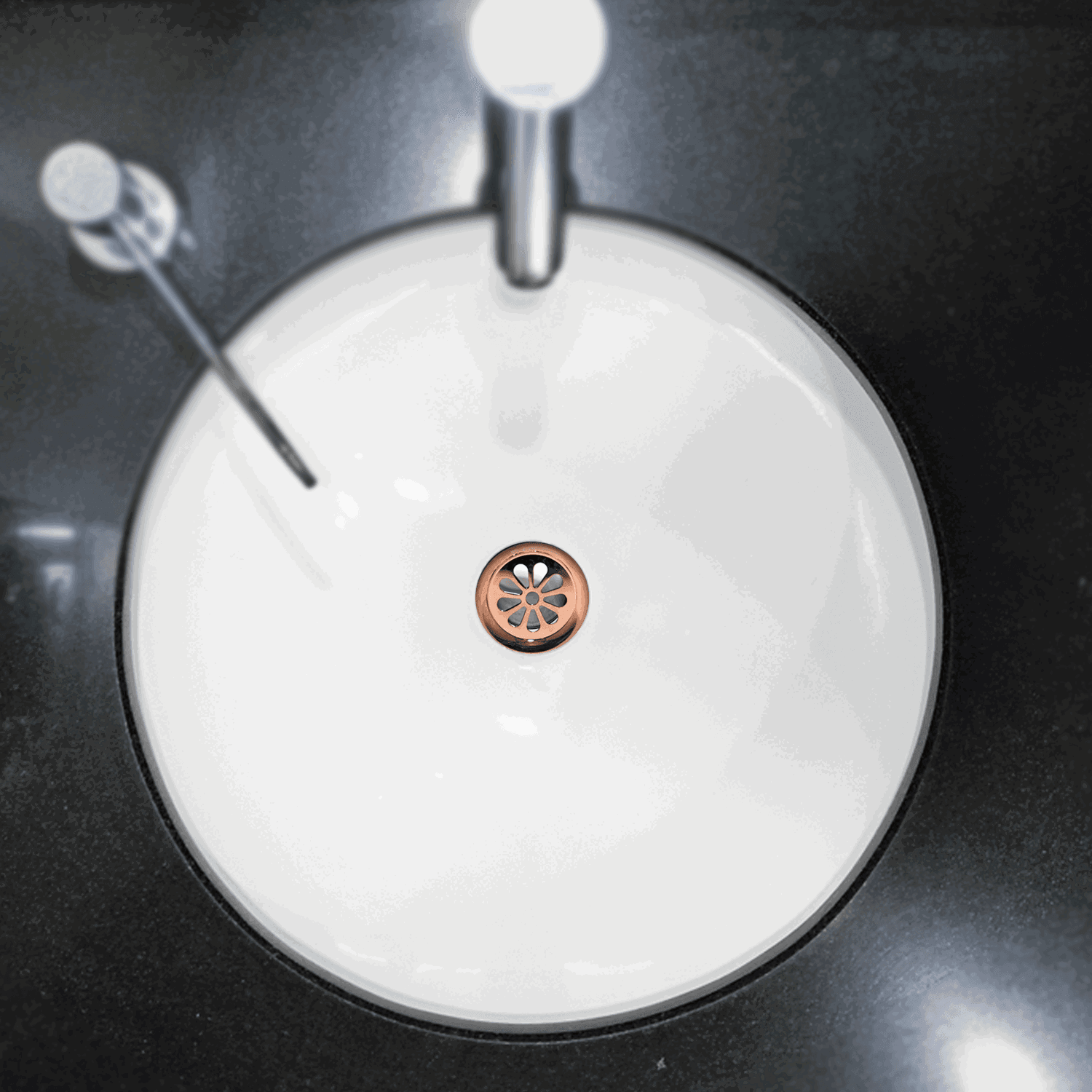 Premium Brass Wash Basin Drain Waste Coupling with Full Thread Design | Long-Lasting Grid Strainer for Efficient Drainage - D&B Bathware