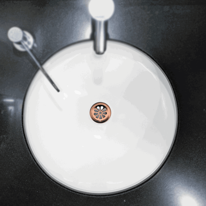 Premium Brass Wash Basin Drain Waste Coupling with Full Thread Design | Long-Lasting Grid Strainer for Efficient Drainage - D&B Bathware