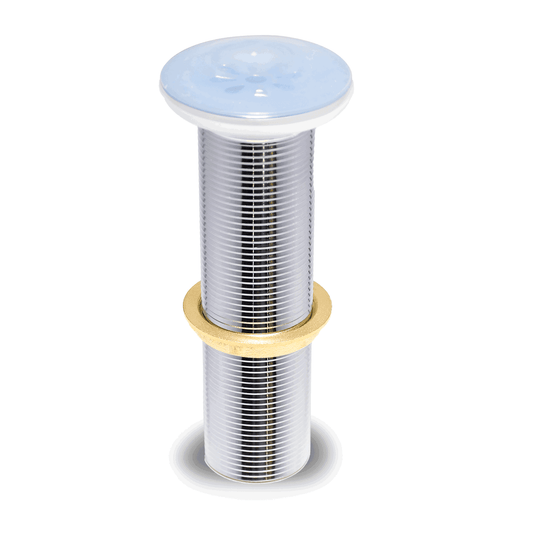 Premium Full Brass Wash Basin Drain Waste Coupling with Full Thread Design | Long-Lasting Grid Strainer for Efficient Drainage - D&B Bathware